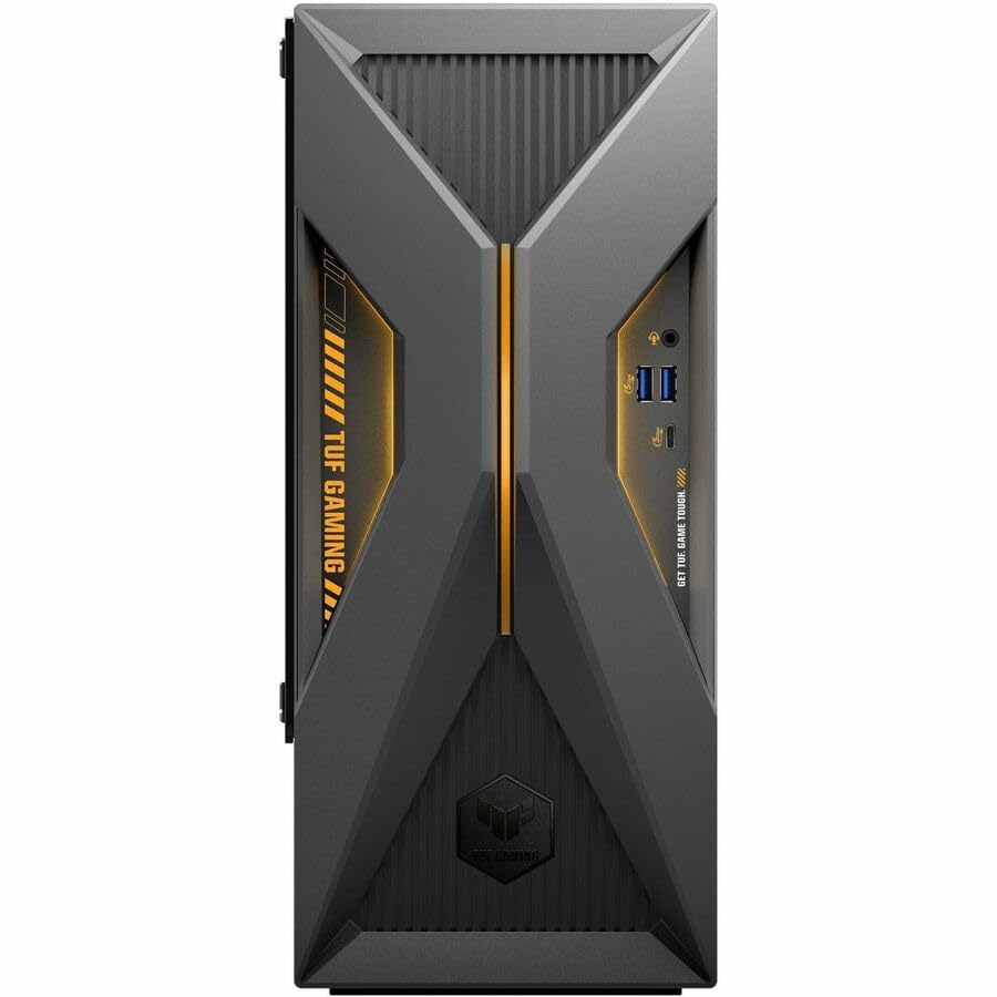 Image of TUF t500 T500MV-DB553 Gaming Desktop Computer - Intel Core i5 13th Gen i5-13420H - 16 GB - 512 GB PCI Express NVMe 4.0 SSD - Tower - Solar Eclipse Gray