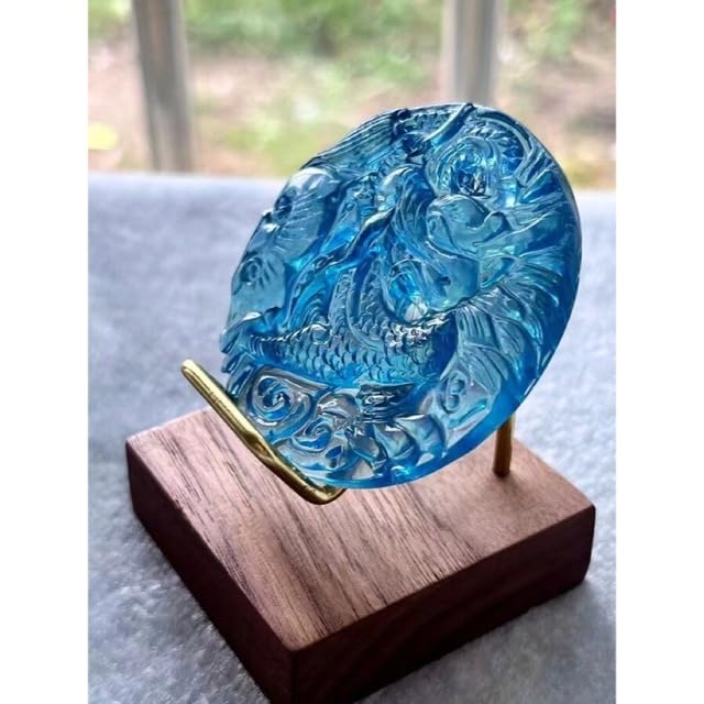 Amazon.co.jp: 天然アクアマリン 置物 40.9g : ホーム＆キッチン