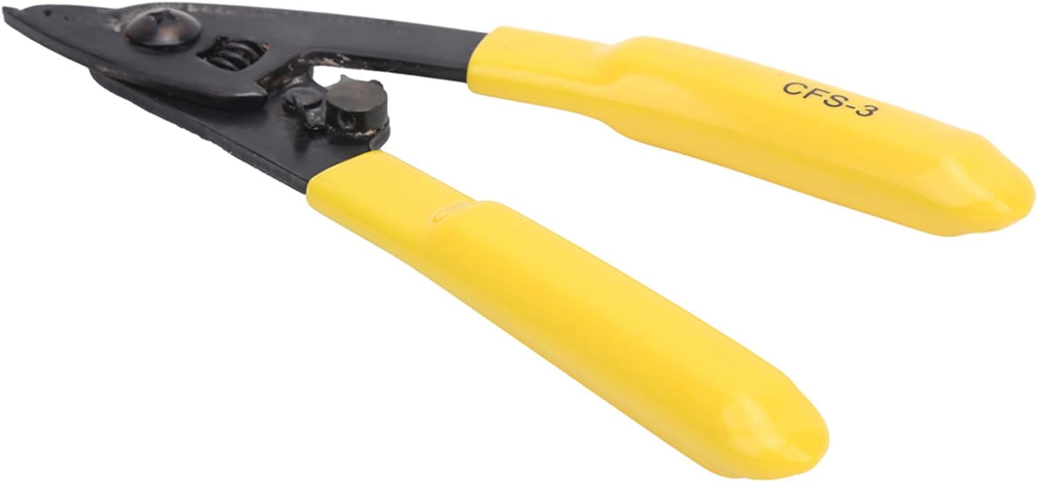 CFS‑3 Wire Cutter Stripper Optical Fiber Stripping Plier Curved Handle Hand Crimper,Otdr Fiber Tester