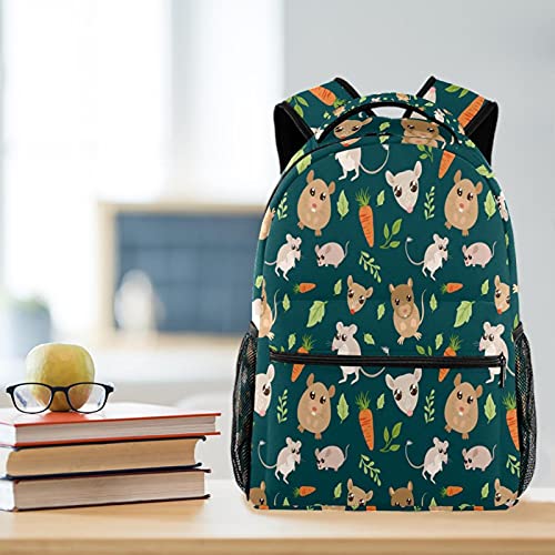 Sac à dos d'école multicolore à fleurs pour vos sorties et cours de fac - 6