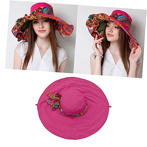 BESPORTBLE Chapéus E Bonés Femininos Chapéus UV Chapéu De Proteção Solar Chapéus De Sol Femininos Ch