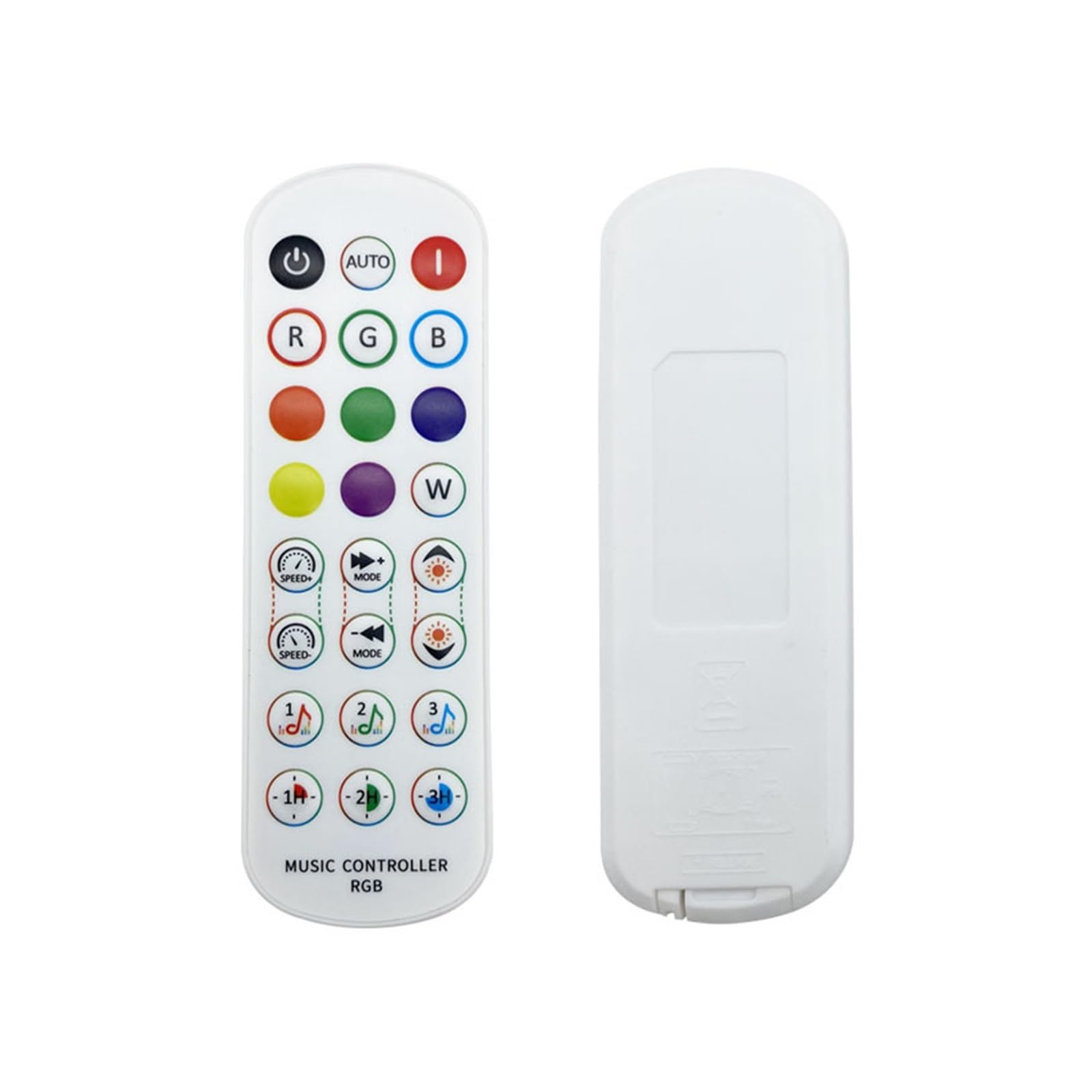 Controller for strisce luminose colorate musicali con doppia uscita e controllo vocale, dimmer for strisce luminose RGB