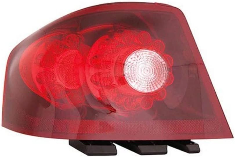KarParts360 For Dodge Avenger Tail Light Assembly 2011 2012 2013 2014 Passenger Side | w/Bulbs | LED | CH2819130