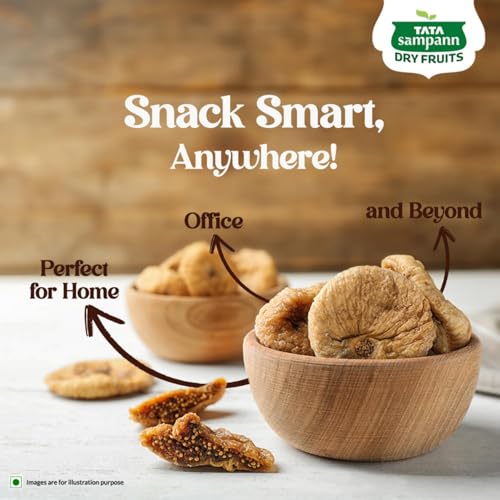 Image of Tata Sampann Premium Anjeer (Dried Figs), 200g, Rich in Calcium & Fibre, Source of Iron, Naturally Low-Fat Food