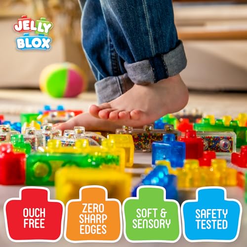 Coffret Amis de la ferme Jeu de construction JELLY BLOX GOLIATH Briques souples et flexibles Dès - vue 5