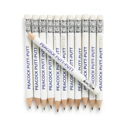 Lápices blancos mini personalizados 24 piezas miniatura 1