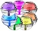 Humidifier by JZK, Air Cool Mist Humidifiers are Perfect to Purify Any Personal Bedroom, Car, Desk or Babies Room, Comes with Filter and Easy to use on Any Desk or for Travel! (Small, Color Rotating)