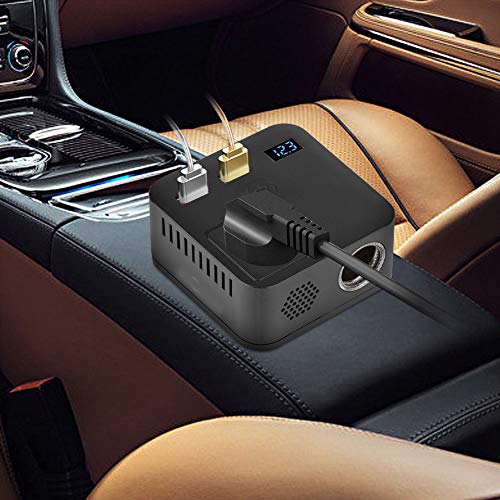 Convertidor de potencia de voltaje de 150 W para automóviles con inversor 12 V 3
