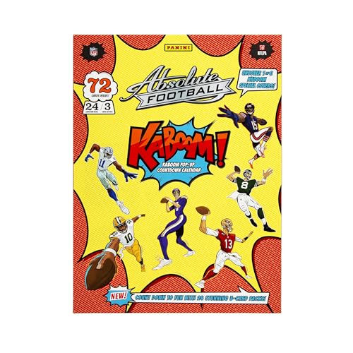 2024 Panini Absolute Football Kaboom! Countdown Calendar