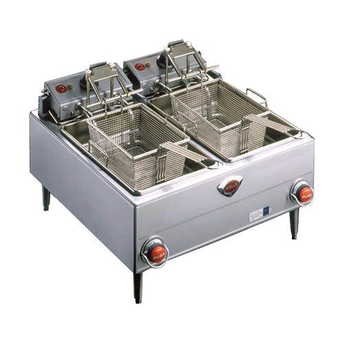 Wells F68 Fryer countertop electric dual fry pot with