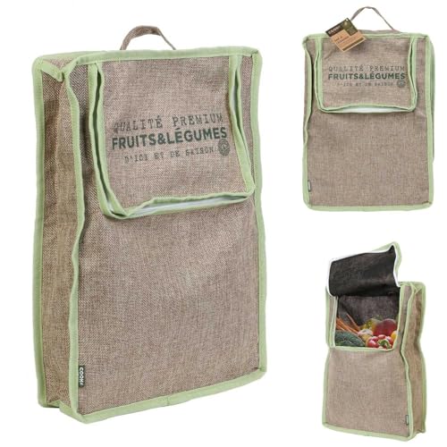 CMP Paris - Bolsa de conservación de frutas y verduras (30 x 8 x 41 cm), poliéster