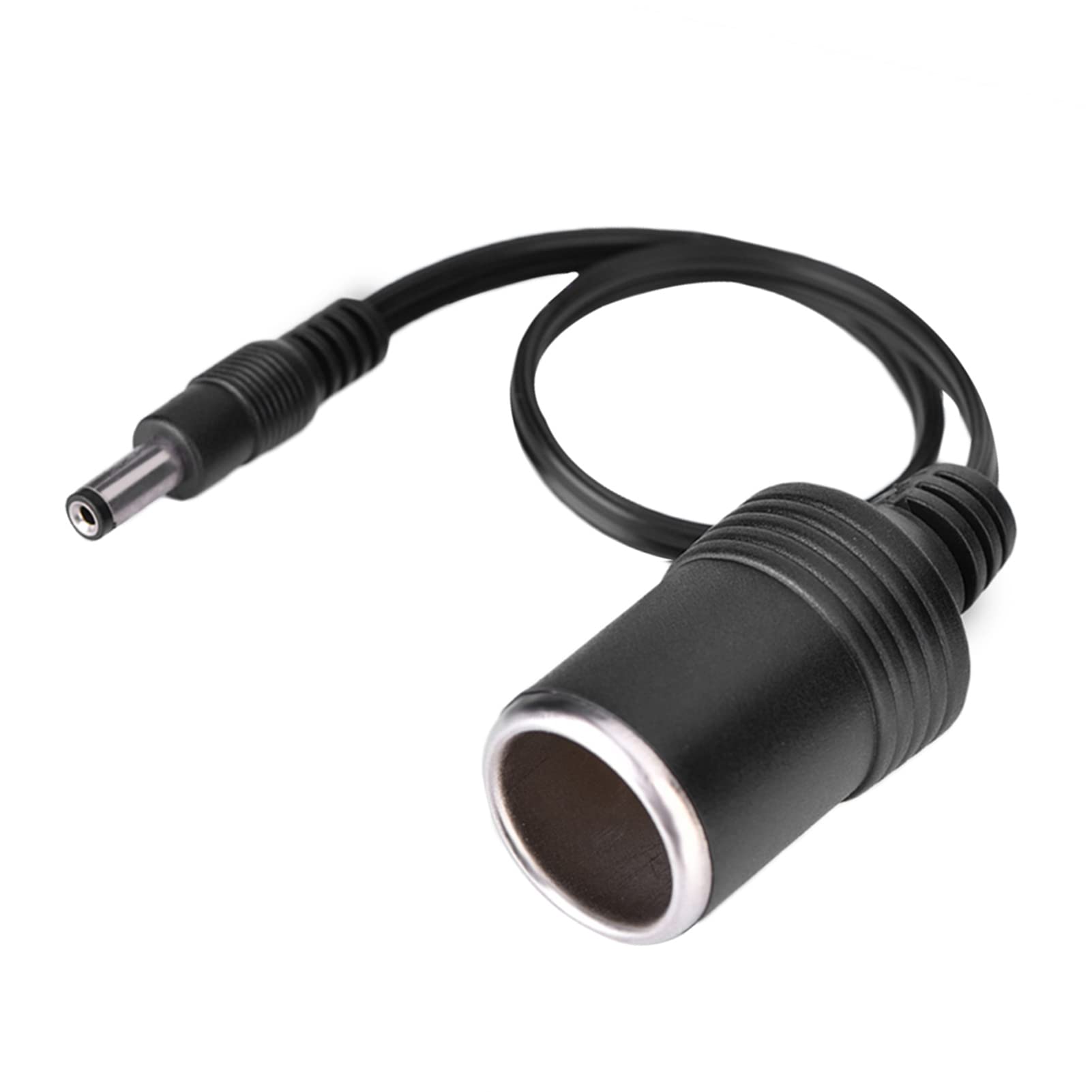 YOUTHINK Cigarette Lighter Cable, 24V Female Socket to DC Female Plug Power Cable Metal Socket Short Cable for Home Use