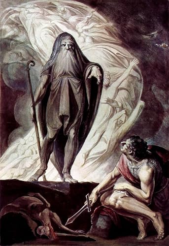 Toile Theresias Henry Fuseli : Sublimez votre salon avec une affiche portrait mythologique