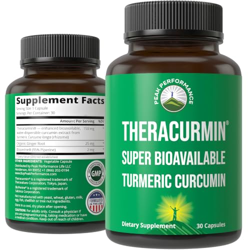 Peak Performance Theracurmin Supplement