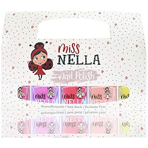Miss Nella Summer Sparkle Nail Polish Set Cover