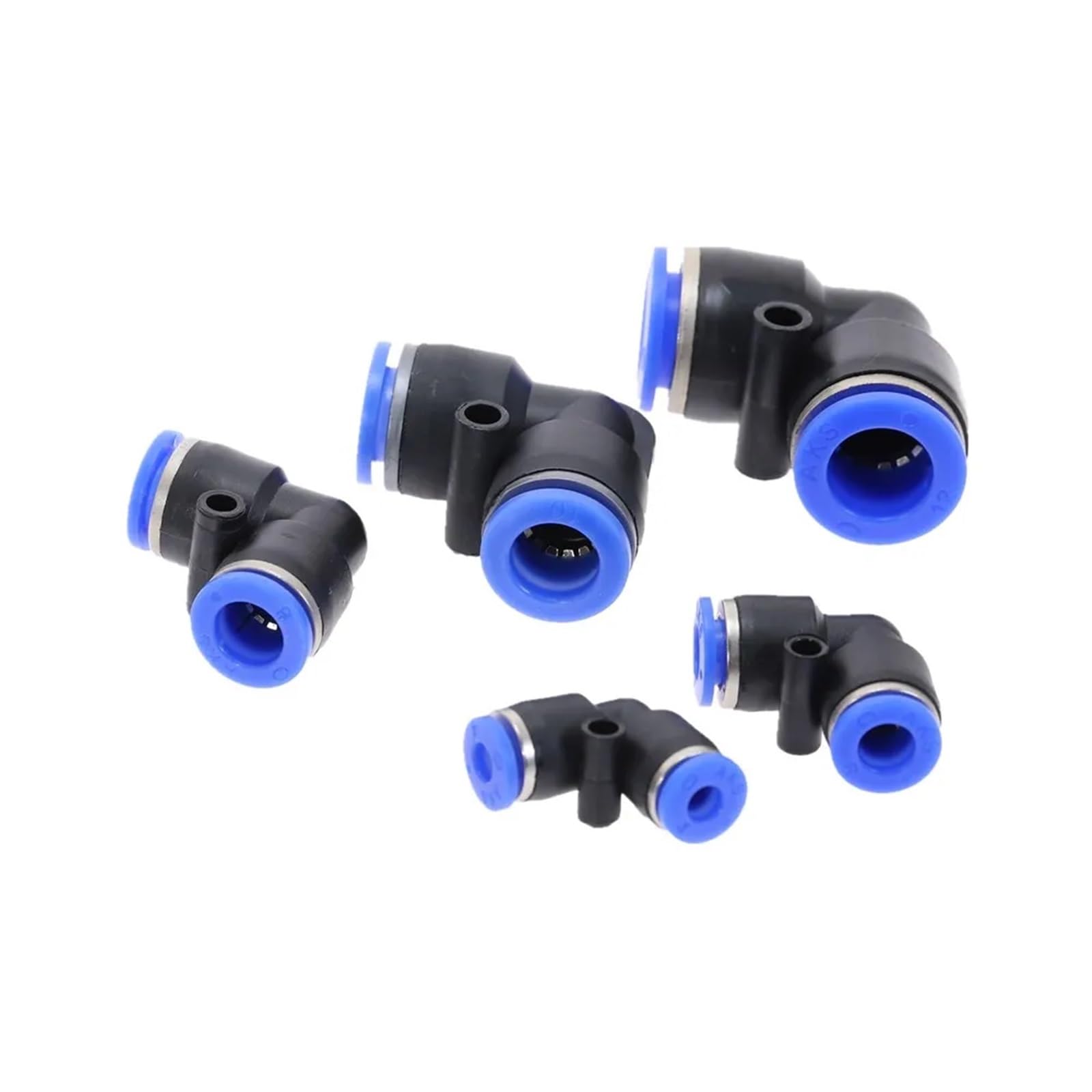 Tuberías de aire conector neumático de 6mm acoplamiento manguera plástico
