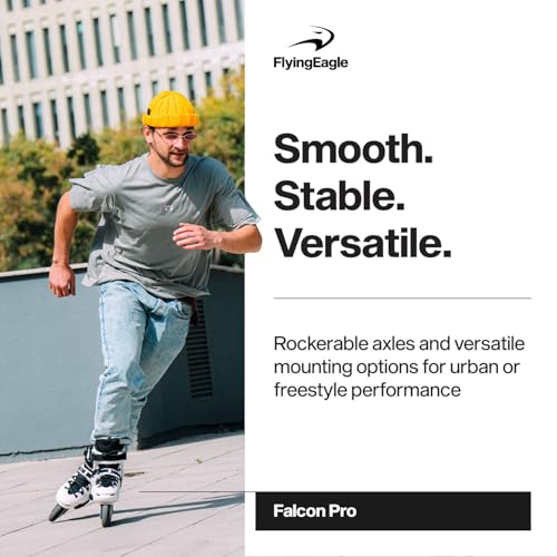 Image of Flying Eagle F6 Falcon Pro Freeskates - Adult Inline Skates for Men & Women, Urban Inline Roller Skates, Performance Skating Shoes, Speed Skates for Outdoor Skating, 11 Size Options