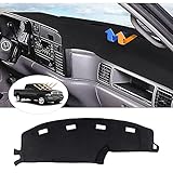 Cartist Compatible with Dash Cover Dodge Ram 1500 2500 3500 Truck 1994 1995 1996 1997 Dashboard Cover Mat Non-Slip Pad Carpet Sunshield Glare UV Rays Protector