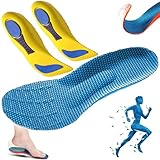 Ficugxd Plantilla，Plantillas Memory Foam Hombre,Plantillas antiolor y Sudor,Comfysole Plantillas Ortopédicas,Plantillas Hombre Deporte,Plantillas para Zapatos Diario y Trabajo