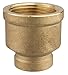 Produktbild Cornat Reduziermuffe, Messing blank mit Innengewinde, A 1 IG, B 1/2Zoll IG, 1 Stück, T396551