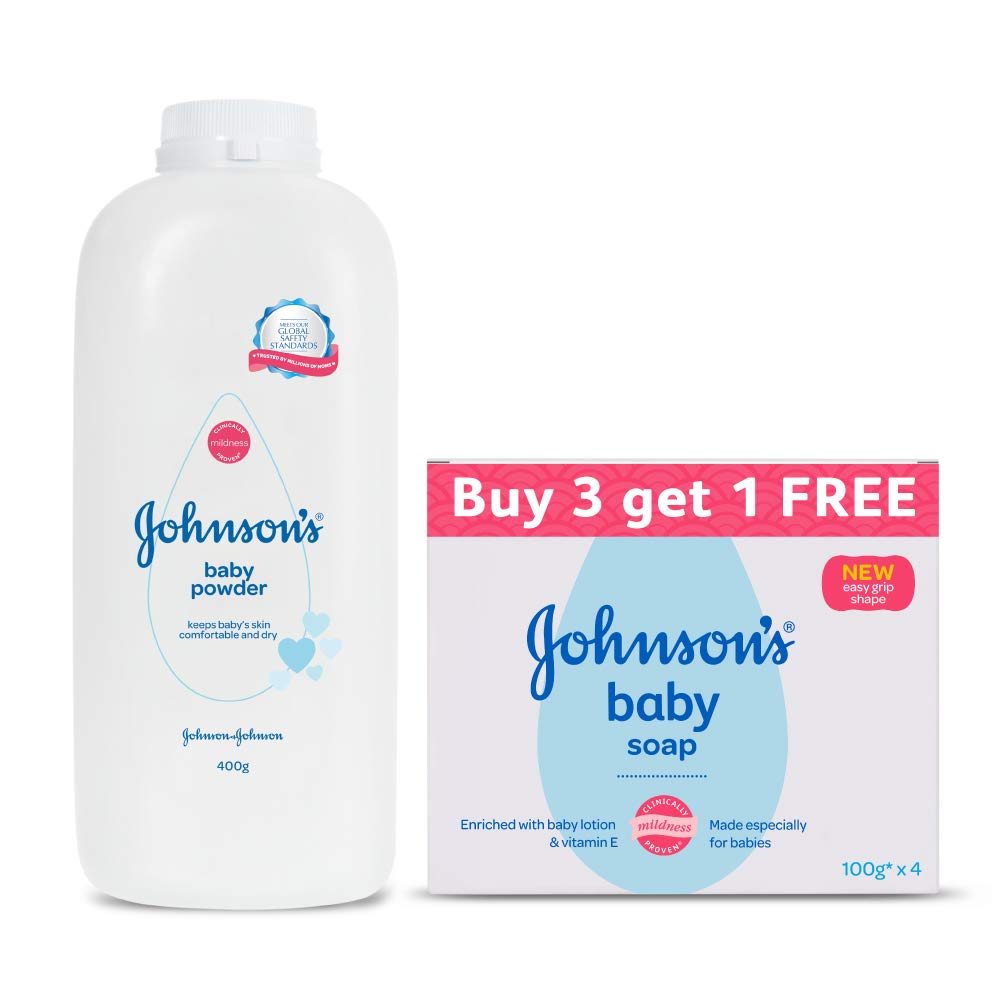 johnson's baby powder 400g