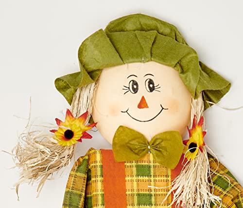 Worth-Imports-24-Standing-Set-of-2-Scarecrow-Multicolor Worth Imports 24 Standing Set of 2 Scarecrow Multicolor