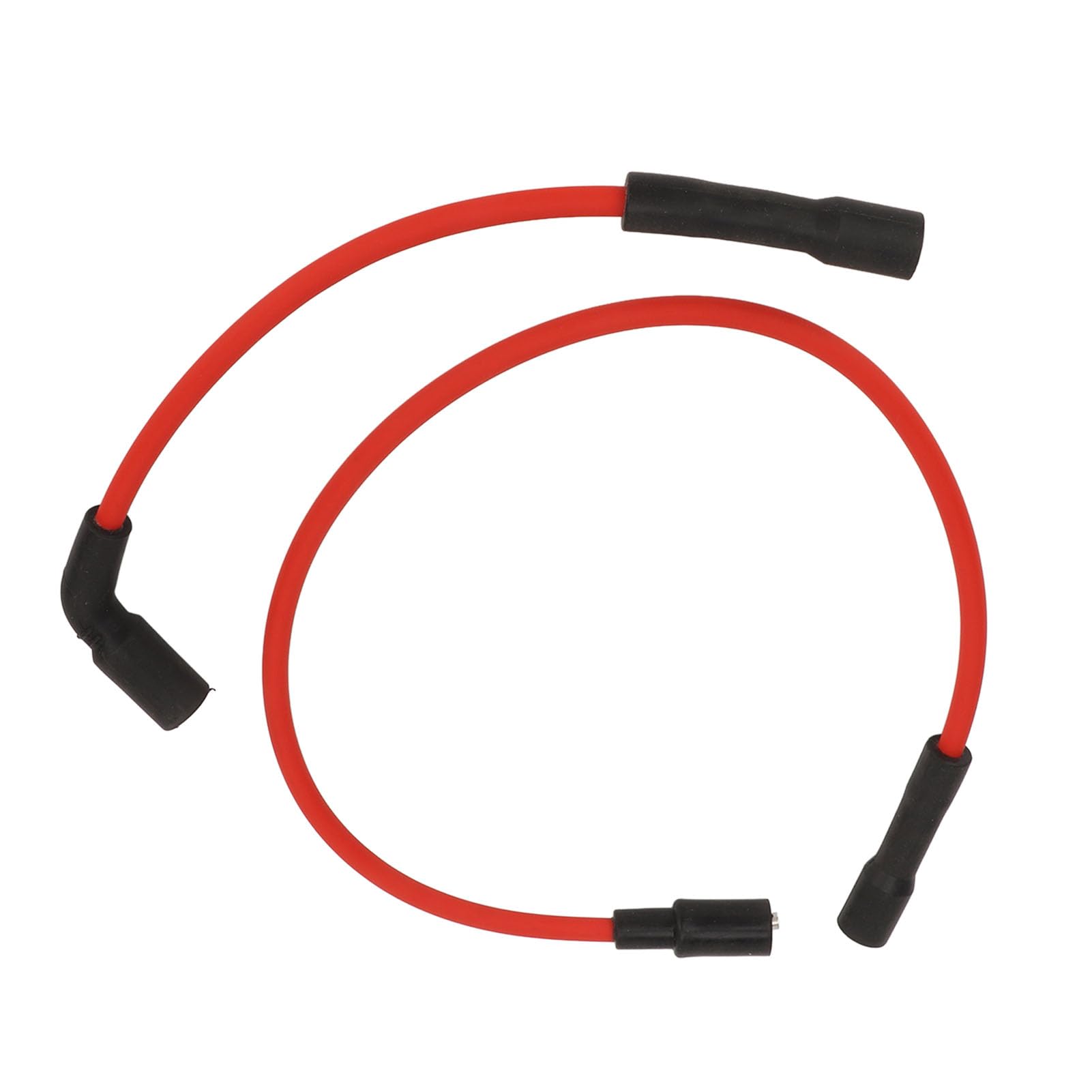 Akozon Juego DE Cables DE Bujía DE 2 Piezas DE 8 Mm Kit DE Cables DE Encendido DE Bujía DE Goma para XL883 XL883C 883 XL883L XL883N XL883R 883R CONDUCCIÓN DE CHISPA MEJORADA RENDIMIENTO