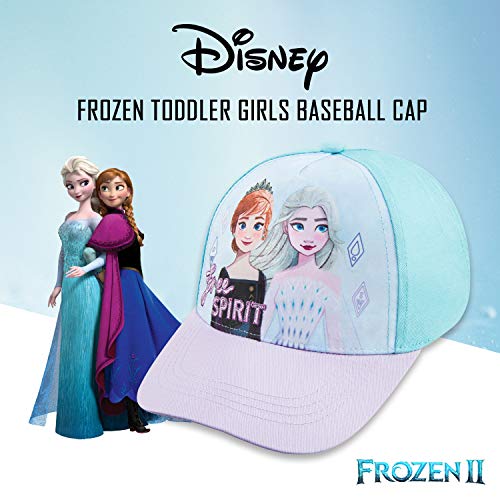 Disney Frozen 2 Toddler Girls Elsa and Anna Baseball Cap - Age 2-42