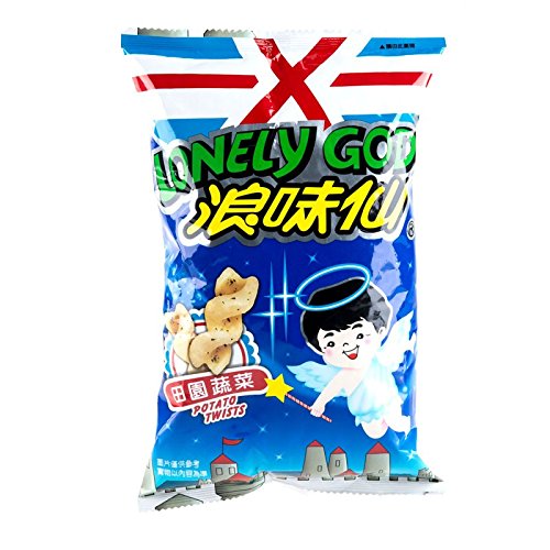 Want Want Lonely God Potato Twists, 1.69 Ounce (Pack of 10)