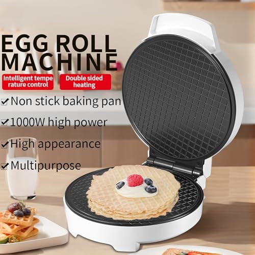 Machine à cornet de gaufre antiadhésive pour réussir vos biscuits de glace maison