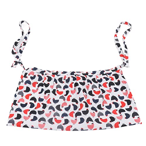 flexman Garden Apron, Large Pocket Harvest Apron Bag Waist Tied Garden Harvesting Apron Fruit Harvesting Apron for Orchard, Vegetable, Garden