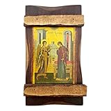 Tamaño: aproximadamente 16,5 x 9 cm. Ten en cuenta que el tamaño puede variar ligeramente ya que cada icono está hecho a mano.