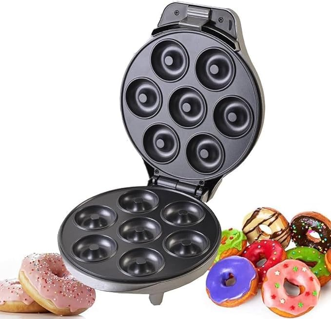 Amazon | YAYAMIYA ミニドーナツ製造機、 7個のミニドーナツ子供向け Amazon | YAYAMIYA ミニドーナツ製造機、 7個のミニドーナツ子供向け