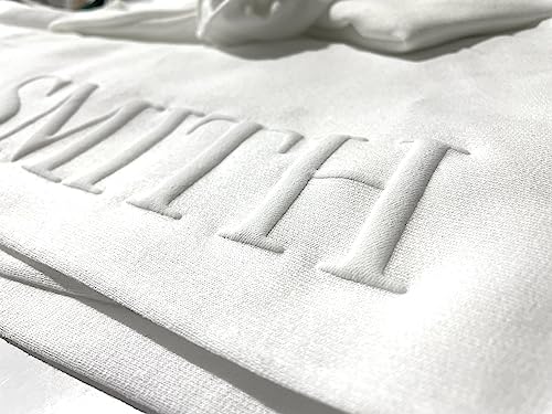 Up2ournecksinfabric - Peronalized Gift - Embossed Bridal Gift Set - Mrs. Sweatshirt - New Mrs. Set - Mrs. Sweatshirt - Bride Sweatpants - New Mrs. - Honeymoon Outfit - New Mrs. Joggers2