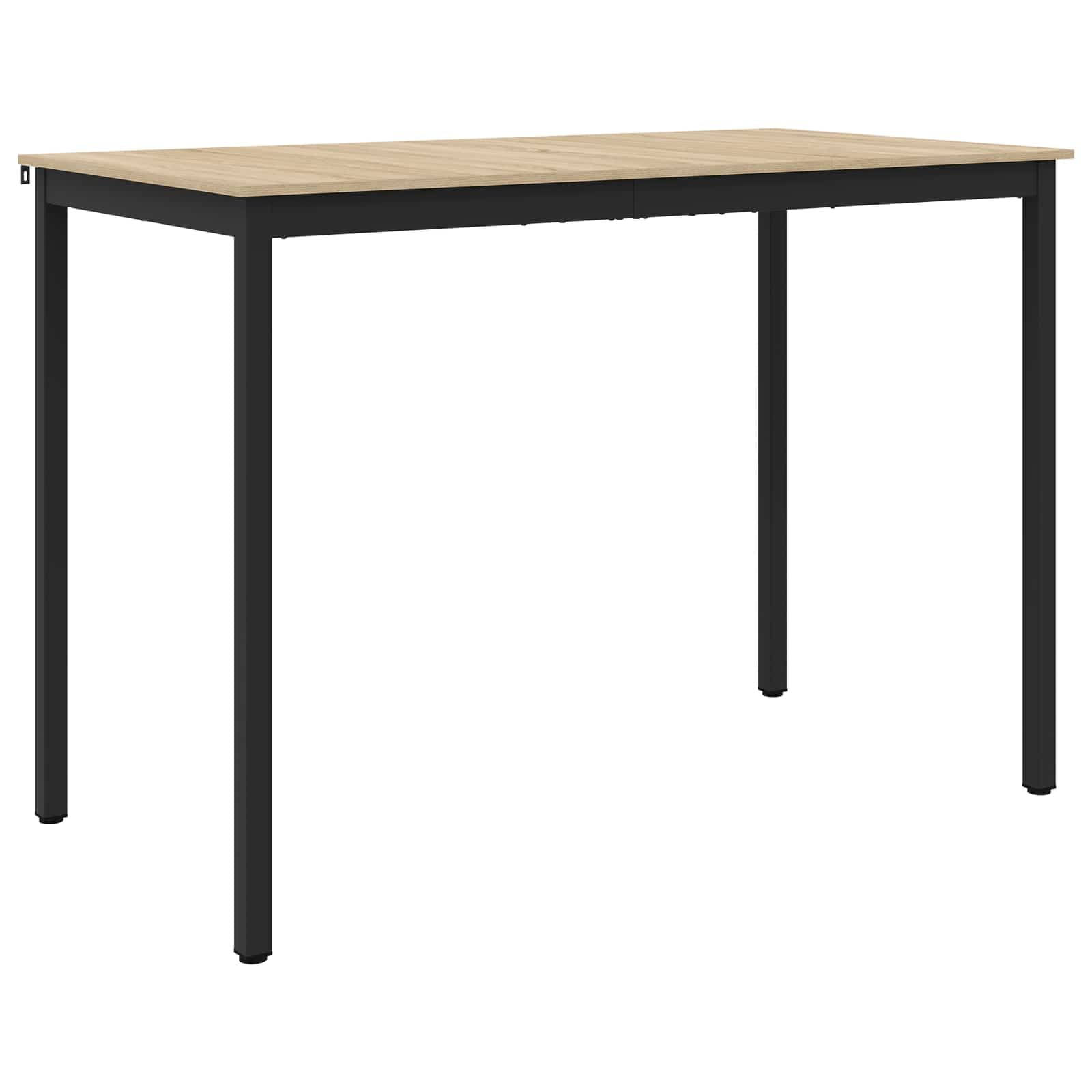 Table de salle à manger moderne en bois stable et peu encombrante 150x80