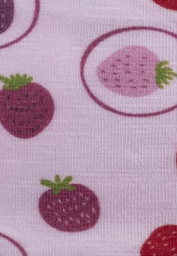 Sterntaler Sommer Stirnband Erdbeeren für Mädchen - Haarband Baby aus weichem Jersey -Material, schmiegt sich an den Kopf an ohne zu drücken - rosa, 45