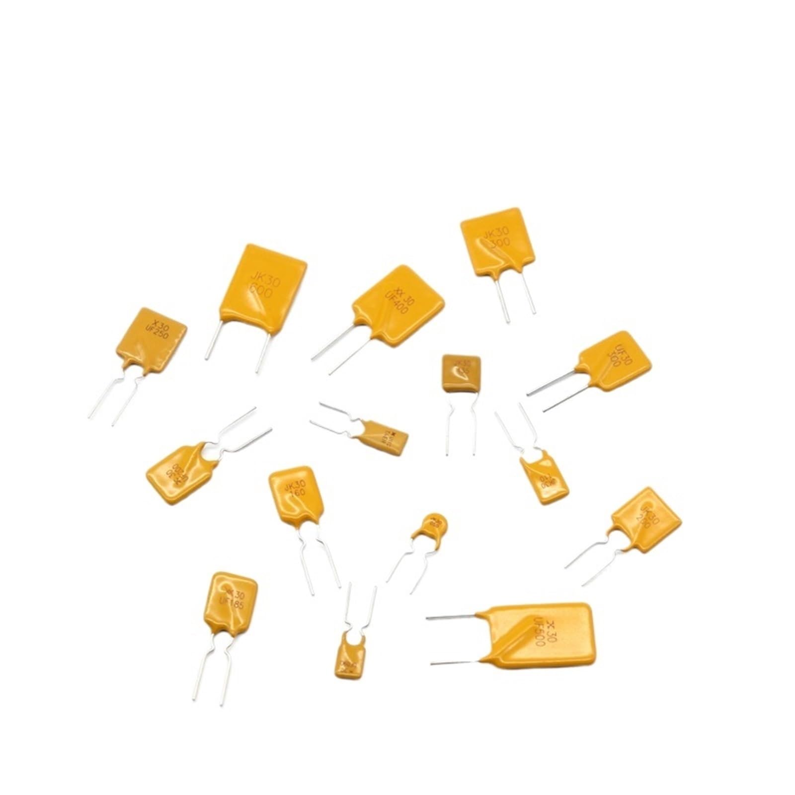 【10PCS】 Jk30 Plug In Self Resettable Fuse Pptc Ruef 30V 0.5A 0.75A 0.9A 1.1A 1.35A 1.5A 1.6A 1.85A 2A 2.5A 3A 4A 5A 6A 7A 8A 9A(6A)