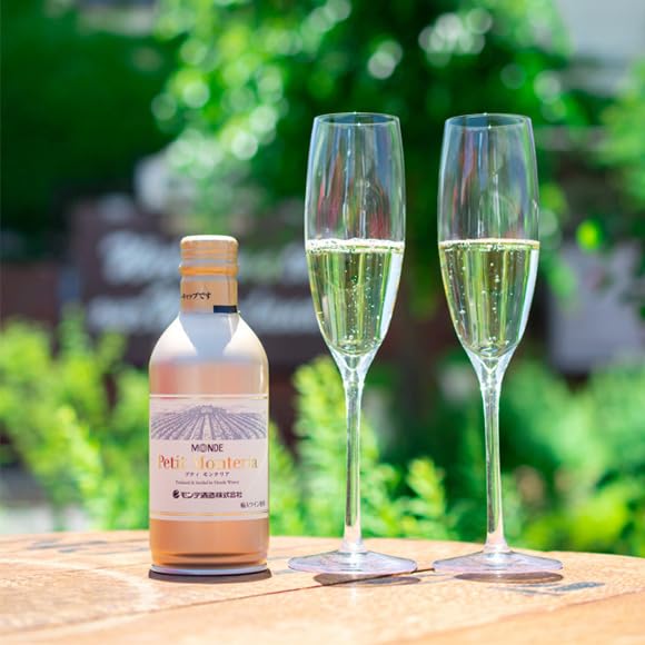 モンデ酒造　プティモンテリア　スパークリング　290ml×24本セット Amazon.co.jp: プティ・モンテリア スパークリング/モンデ酒造 白 発泡