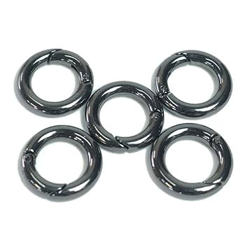 Amazon.co.jp: Round Carabiner, Circle Carabiner, Round