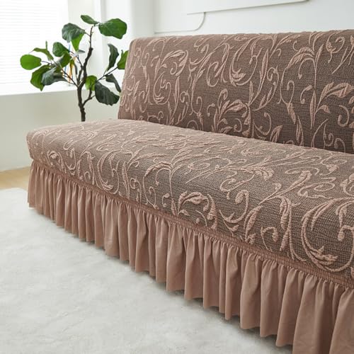 Housse clic clac extensible jacquard 160-190cm antidérapante - 5