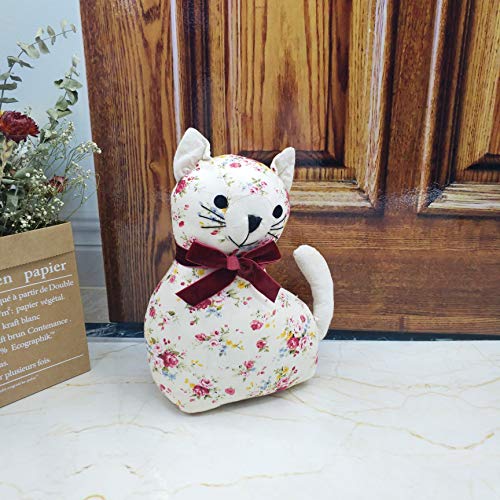 Fabric Animal Door Stopper Gifts For Mom Decorative Doorstops Book Stopper Prevent Door From Hitting The Wall Decorative Cat #TOP1