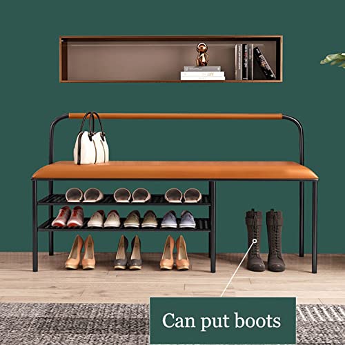 Banc de rangement pour ranger différentes chaussures hautes et basses - 5