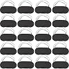 20 stuks oogmaskers, oogmasker voor slapen, spelen, reizen, met neuskussen.