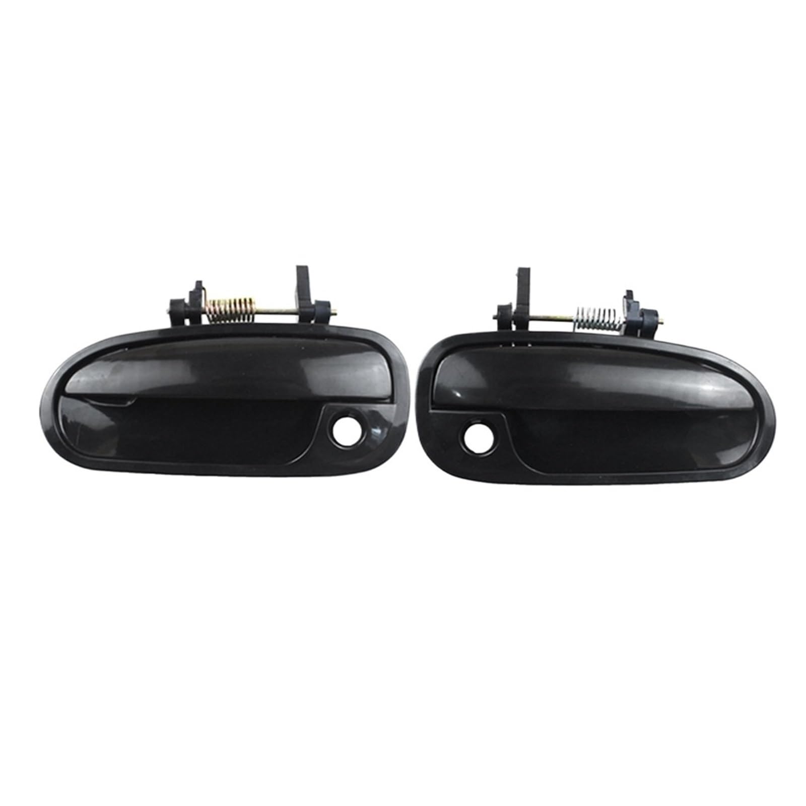 XUAWESD 2pcs Exterior Car Door Handle Compatible with Civic 1996-2000 Front and Rear Door Handle (2PCS Front Door)