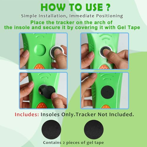 Plantillas para zapato con soporte para AirTag miniatura 6