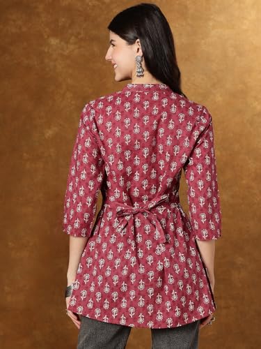 Image of Janakdulari Fashion Cotton Printed Top for Women and Girls (JDC-307)|| Party Office Home College Jean Wear