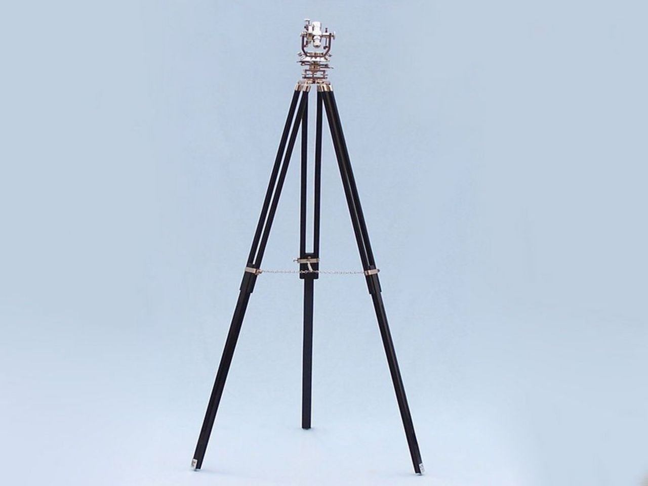 Hampton Nautical Floor Standing Theodolite Leveling Instruments Home Decoration, 62