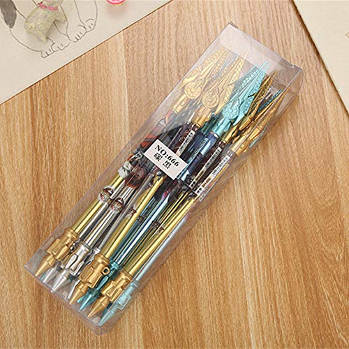 Bolígrafo de tinta gel negro WIN-MARKET 8 pcs miniatura 6