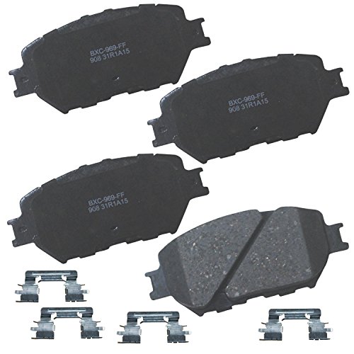 Image of Bendix Premium SBC908 Ceramic Front Brake Pads for Lexus GS300 2006, IS250 2015-2009, Toyota Camry 2006-2002