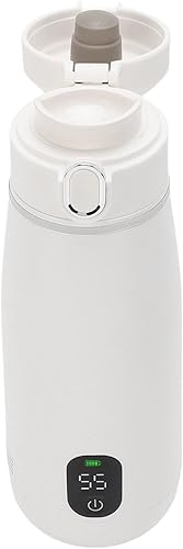 Miniatura 1 de Pssopp Portable Hot Water Boiler, Band Temperature Adjustment 316 Stainless Steel Tilted Mouth Snap On Design Cordless Travel Electric Kettle for